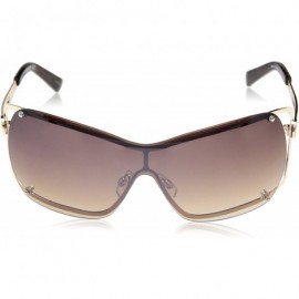Shield Women's R650 Shield Sunglasses - Gold/Tortoise - CV180SZ4U32 $43.11