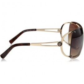Shield Women's R650 Shield Sunglasses - Gold/Tortoise - CV180SZ4U32 $43.11