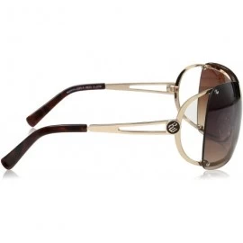 Shield Women's R650 Shield Sunglasses - Gold/Tortoise - CV180SZ4U32 $43.11