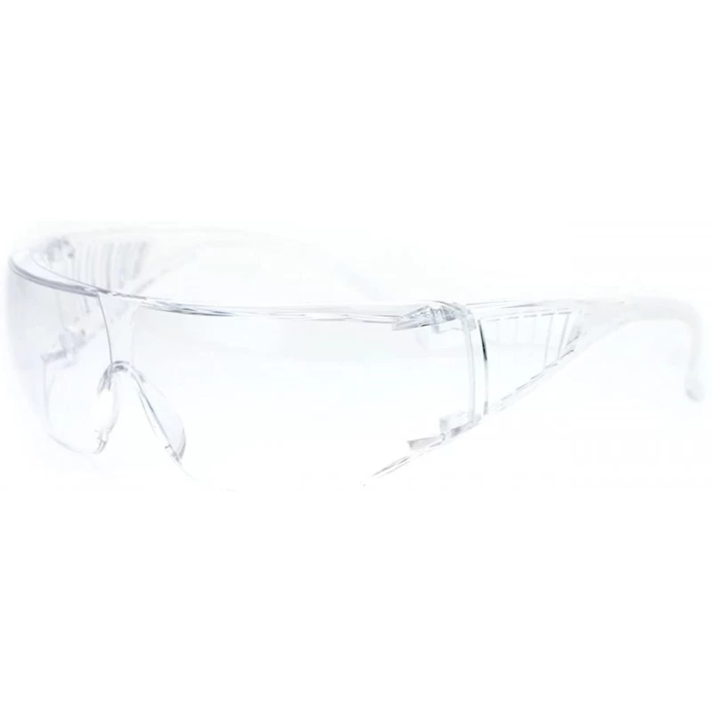 Goggle Fit Over Goggle Sunglasses Safety Glasses Wear Over Prescription - Clear - CH126HILMON $12.04