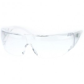 Goggle Fit Over Goggle Sunglasses Safety Glasses Wear Over Prescription - Clear - CH126HILMON $12.04