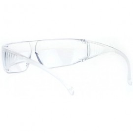 Goggle Fit Over Goggle Sunglasses Safety Glasses Wear Over Prescription - Clear - CH126HILMON $12.04