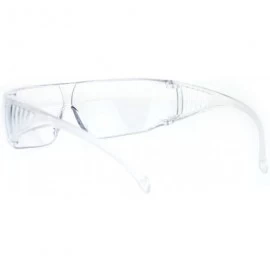 Goggle Fit Over Goggle Sunglasses Safety Glasses Wear Over Prescription - Clear - CH126HILMON $12.04