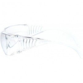 Goggle Fit Over Goggle Sunglasses Safety Glasses Wear Over Prescription - Clear - CH126HILMON $12.04