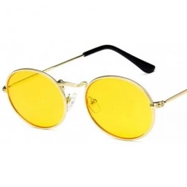 Oval Oval Sunglasses Women Men Retro Aolly Women Sun Glasses Men Ladies Eyewear 4 - 5 - CF18XEC64NA $9.87