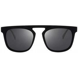 Aviator Men's Driving PC Mirror Frame- TAC Lens Sunglasses - A - CQ18RZ9X52L $41.95