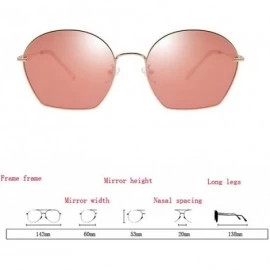 Aviator Men's Polarized Stainless Steel Frame Sunglasses - Gradient Sunglasses Lightweight Frame - D - CN18RYE5ELQ $88.16