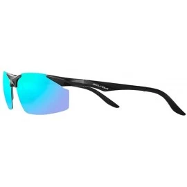 Sport Driving Mirror Outdoor Sports Sunglasses Horseback riding Fishing Glasses - Black Box - CF1832EDWOE $38.30