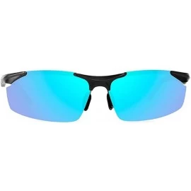 Sport Driving Mirror Outdoor Sports Sunglasses Horseback riding Fishing Glasses - Black Box - CF1832EDWOE $38.30