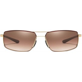 Sport Men Women Metal Vintage Polarized Sunglasses Driving Fishing Glasses UV400 - 5 - CH190HKTYWT $11.88