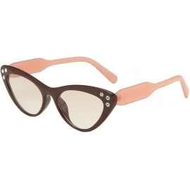 Aviator Unisex Polarized Sunglasses Stylish Sun Glasses for Men and Women - Color Mirror Lens - Coffee - C618UIHIMS6 $17.42