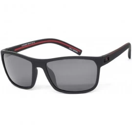 Rectangular Sports Polarized Sunglasses TR90 Frame with UV Protection Outdoor Eyewear Glasses for Men Women - C218WRYKS0Y $14.07