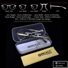 Aviator Vintage Aviator Eyeglasses Metal Frames Clear Lens Glasses Non-prescription - Gold 68121 - CC18LXT96DZ $24.83