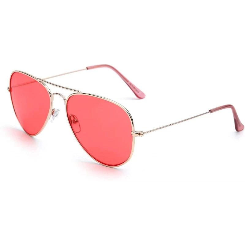 Aviator Retro Polarized Aviator Sunglasses for Men Women Metal Frame Sun Glasses UV400 Protection - C518NE5O7U6 $11.76
