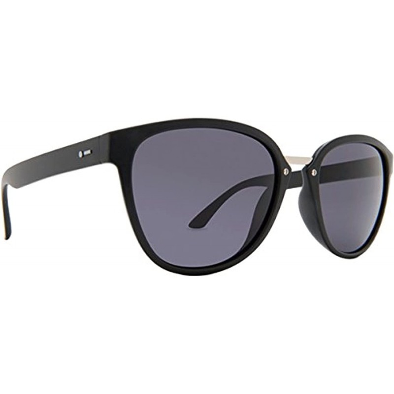 Rectangular Summerland Sunglasses & Carekit Bundle - Black Satin / Grey - CV18EHI6WSS $34.20