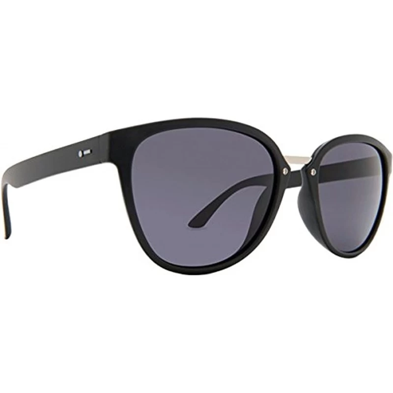 Rectangular Summerland Sunglasses & Carekit Bundle - Black Satin / Grey - CV18EHI6WSS $34.20