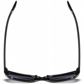 Cat Eye Polarized Cat Eye Fashion Designer Sunglasses for Women - 100% UV Protection - Black - CO18L6XHHY3 $10.24