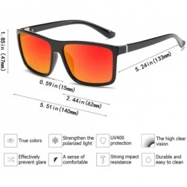 Oversized Polarized Sunglasses for Men Driving Mens Sunglasses Rectangular Vintage Sun Glasses For Men/Women - CV188C3CQO5 $1...