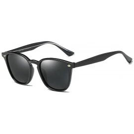 Square New Men's Polarized Sunglasses UV Protection Nearsighted Square Glasses 0 to - 6.0 Myopia Sunglasses - CC18ZCW8E6G $27.48