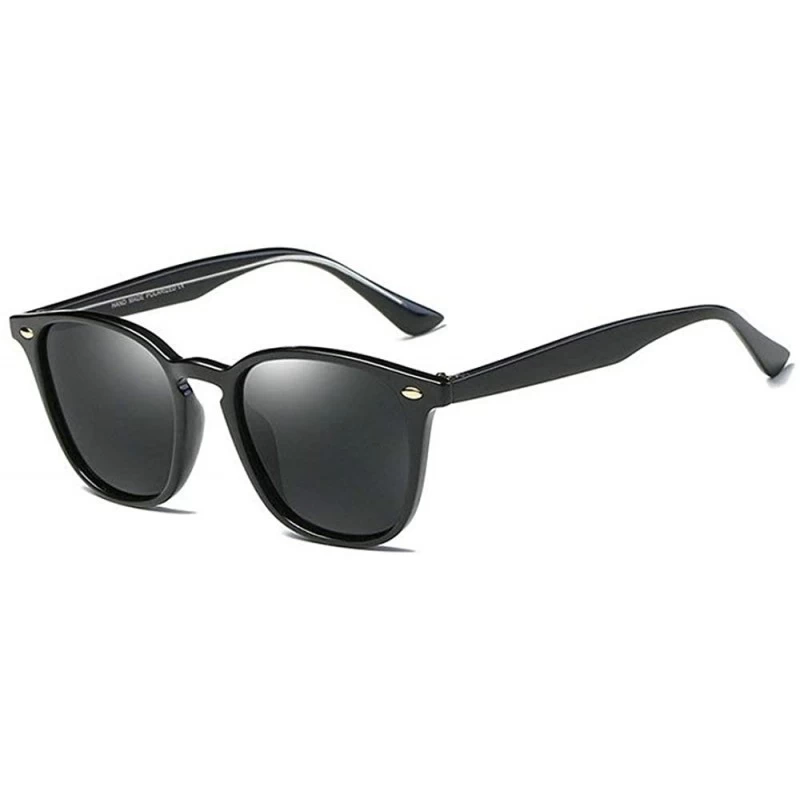 Square New Men's Polarized Sunglasses UV Protection Nearsighted Square Glasses 0 to - 6.0 Myopia Sunglasses - CC18ZCW8E6G $15.97