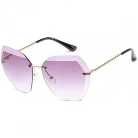 Goggle Frameless Goggles for Women Men Retro Sun Glasses UV Protection - Style4 - CJ18RSQ9OXA $15.95