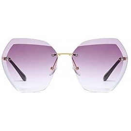 Goggle Frameless Goggles for Women Men Retro Sun Glasses UV Protection - Style4 - CJ18RSQ9OXA $7.23