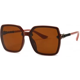 Aviator Sunglasses Driving Driving Glasses Large Frame Mirror Tide Classic Sunglasses Female - CS18XD6WY8M $52.45