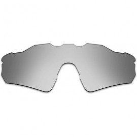 Rectangular Anti-fading Polarized Replacement Lenses Radar EV Path Sunglasses - Charm Silver - Polarized - C4180O8R2XD $12.65