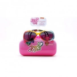 Round Kids Sunglasses with Matching Glasses Case and UV Protection - (V1) - CK199Q79Z8O $30.58