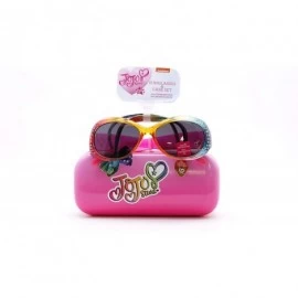 Round Kids Sunglasses with Matching Glasses Case and UV Protection - (V1) - CK199Q79Z8O $18.27