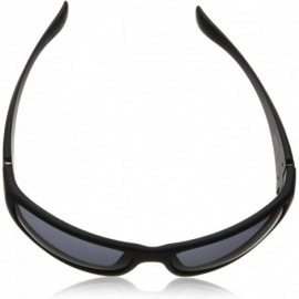 Oval Convex Oval Sunglasses - Black Satin - C211KO4FP7H $24.60