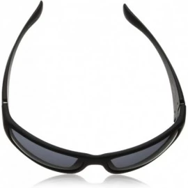 Oval Convex Oval Sunglasses - Black Satin - C211KO4FP7H $24.60