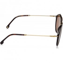 Sport Men's 171/S Round Sunglasses - Black/Brown Gold - CK18H5GL82L $73.93