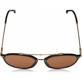 Sport Men's 171/S Round Sunglasses - Black/Brown Gold - CK18H5GL82L $73.93