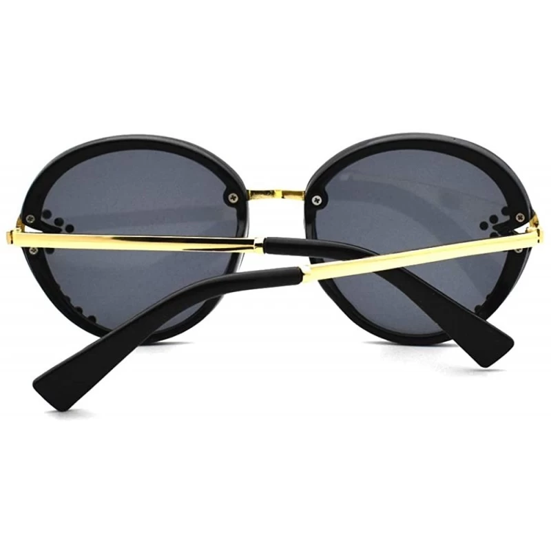 Square Fashion Rhinestone Sunglasses Classic Essential - C9195AH3R43 $21.24