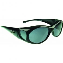 Oval Eyewear Aurora Sunglasses - Midnite Oil - C41124GE5X3 $48.61
