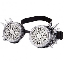 Goggle Barbed Wire Steampunk Goggles Kaleidoscope Rave Glasses Vintage Punk Gothic Cosplay - C318HS2HZG5 $10.09