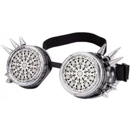 Goggle Barbed Wire Steampunk Goggles Kaleidoscope Rave Glasses Vintage Punk Gothic Cosplay - C318HS2HZG5 $20.47