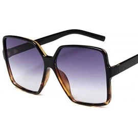Oversized Fashion Oversize Sunglasses Gradient - CH199QEW6IS $65.68