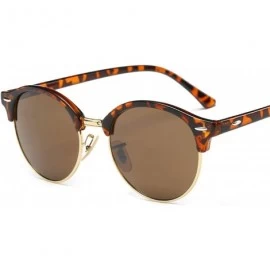 Round Hot Sunglasses Women Popular Er Retro Men Summer Style Sun Glasses - C2blue - CV198AHOZ6I $17.75