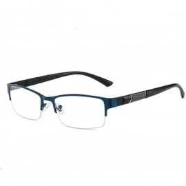 Oval glasses fashion version glasses blue gem_Myopia - C218GYGT4AI $61.82