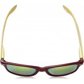Sport NCAA Garnet Front - Gold Temple - Gold Lenses - Florida State Sunglasses - FSU-3 - C2119UYJ8CF $23.28