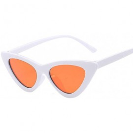 Round Vintage Oval Sunglasses Eyewear Goggles for Women Men Retro Sun Glasses Eyes Protection - Style8 - CA18RLACX3M $22.09