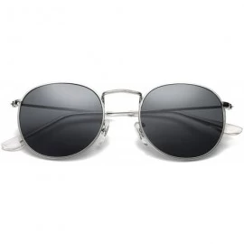 Oval 2019 Fashion Oval Sunglasses Women Designer Small Metal Frame Steampunk Retro Sun Glasses Female UV400 - CD18XA9OT7W $36.12