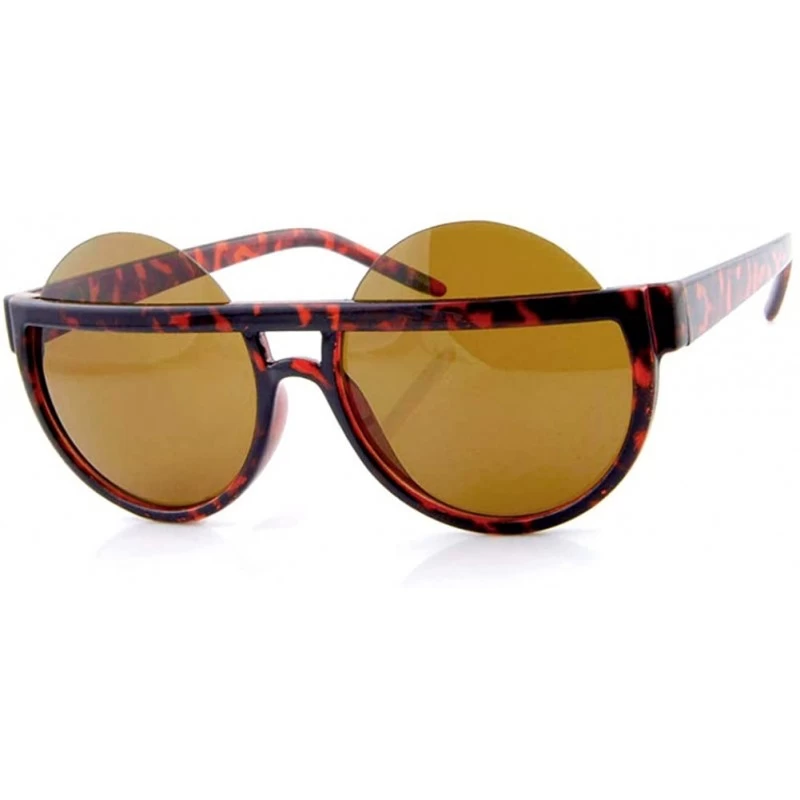 Round Round Vintage Sunglasses for Women-0 UVA/UVB Protection - Sunglasses for Men - B - CY18WMW38W4 $49.91