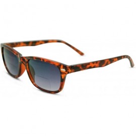 Square Seymore Retro BiFocal Sunglasses for Women and Men - Tortoise - CM17XXGH6S2 $48.64
