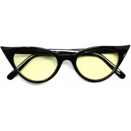 Cat Eye Elegant Cat Eye Sunglasses - 50s Retro Style Shades - Choose From 4 Lens Colors - C0190O986WU $9.95