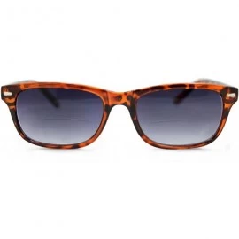 Square Seymore Retro BiFocal Sunglasses for Women and Men - Tortoise - CM17XXGH6S2 $44.06