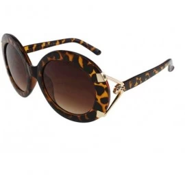 Round Astrid - Large Oversized Round Sunglasses - Tortoise - CN196QT78OG $22.15