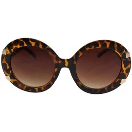 Round Astrid - Large Oversized Round Sunglasses - Tortoise - CN196QT78OG $11.23